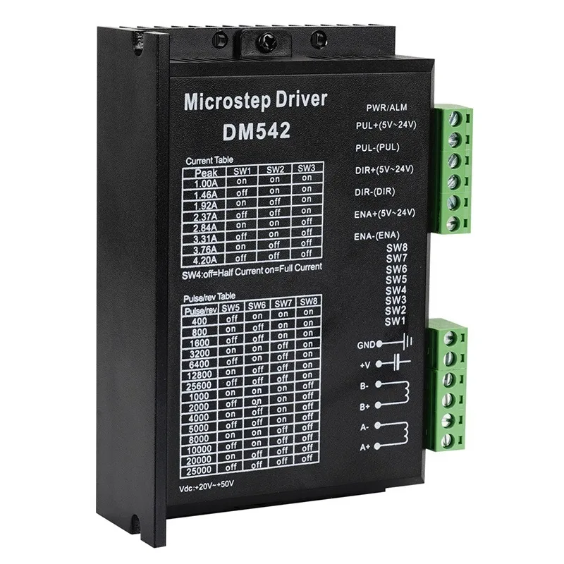 DM542 DSP digital 57/60/86 type stepper motor driver - 3D printer engraving machine driver