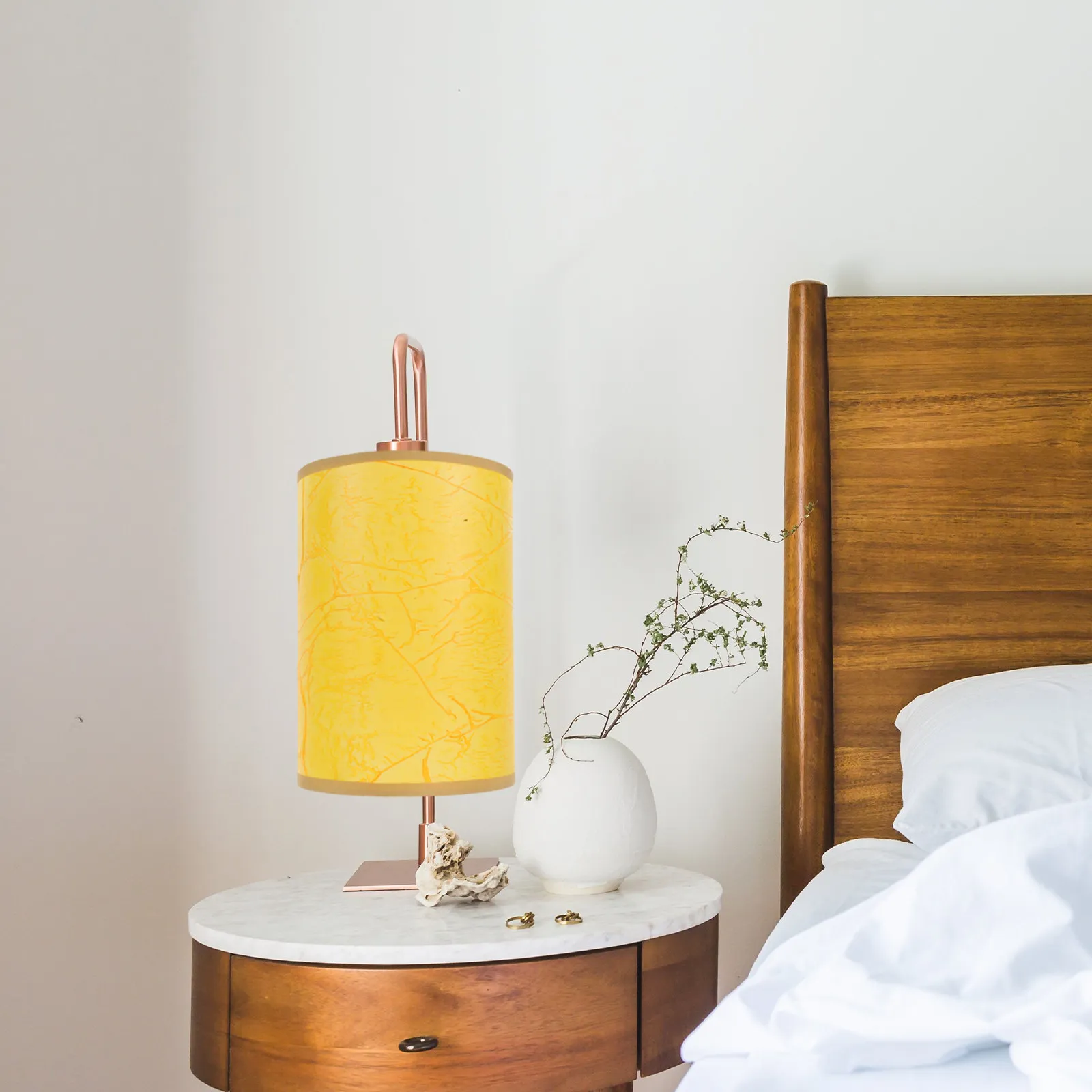 Cylindrical Lamp Shade E27 Lamp Holder Modern Minimalist Design for Bedside Wall Floor Lamps Bedroom Living Room Office Decor