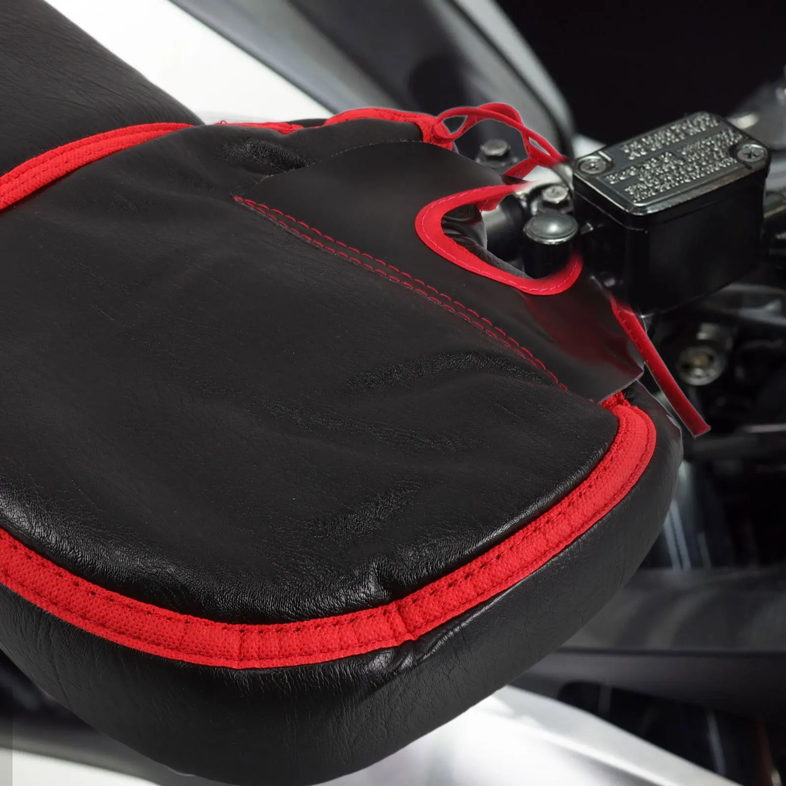 

Thickened Warm Handlebar Gloves Windproof Waterproof Biker Motorcycle Riding Gear Thermal Hand Protectors For Snow Scooter Atv