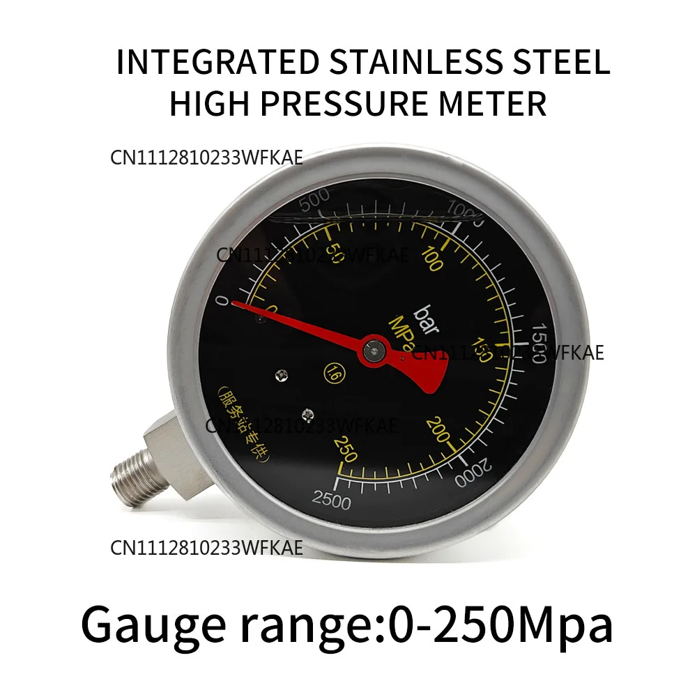 High pressure plunger pressure gauge, common rail oil circuit inspection tool, high pressure oil pump maintenance test kit