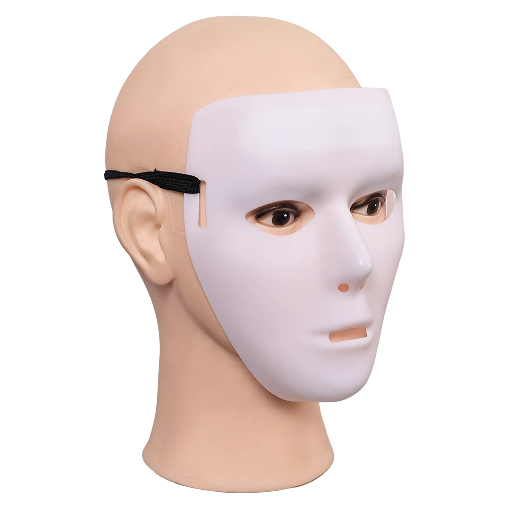 Fantasia Specchio magico Maschera cosplay Principessa delle nevi Maschere in lattice Copricapo Masquerade Uomini adulti Accessori per costumi da festa di Halloween