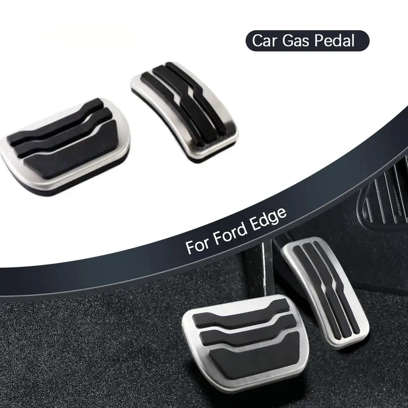 

For Ford Edge 2015 2016 2017 2018 2019 2020 2021 2022 2023 Pedals Gas Accelerator Brake Pedal Cover Pad Interior Accessories
