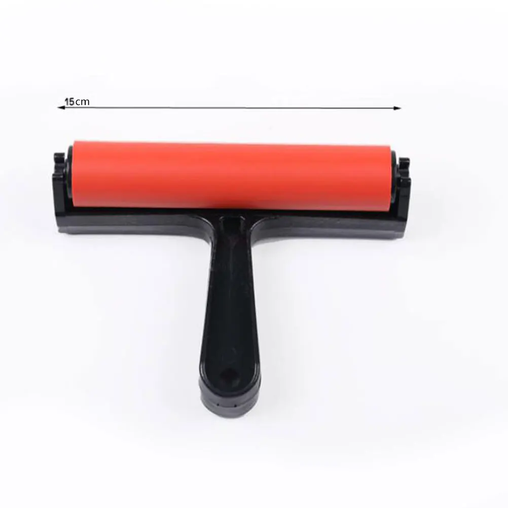 

Durable Professional Painting Roller 15cm Ink Glue Roller Stamping Smooth Cover Painting Tool Stamping Brayers