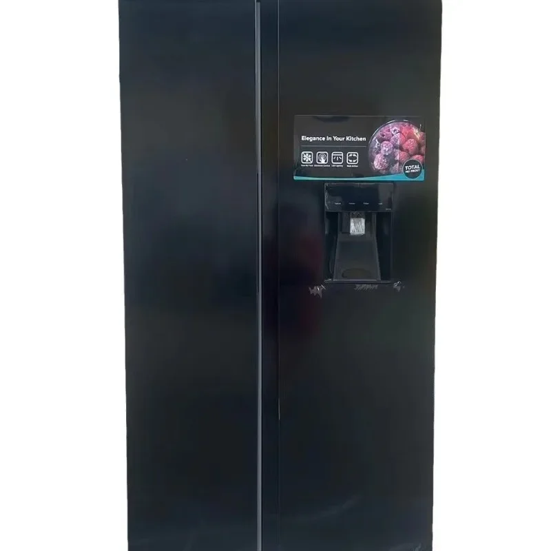 Yes, open the door and bring water. Refrigerator, large-capacity air-cooled and frost-free Open the door