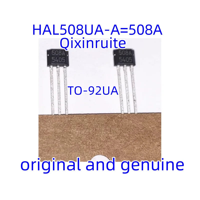 

Qixinruite Brand new original HAL508UA-A=508A TO-92UA single-stage Hall switch with wide voltage Hall sensor