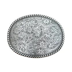 Tang grass pattern belt buckle western ethnic style