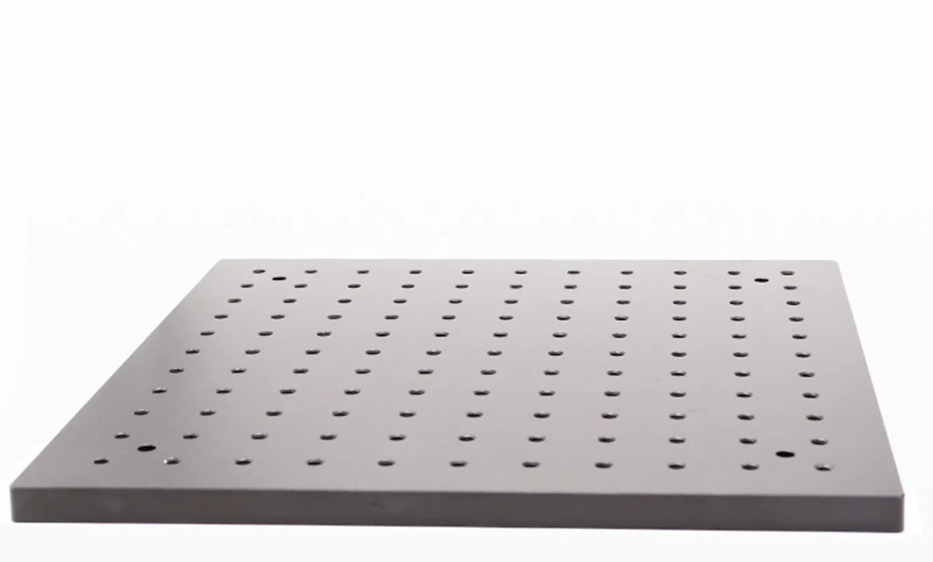 300x300x8MM Stainless Steel Optical Experiment Plate High Magnetic Conductivity Workbench Breadboard Steel Optical Table