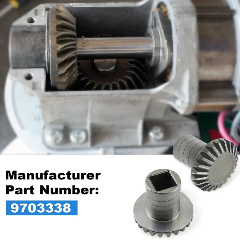 3337 9703338 Kegelrad- und Antriebsradsatz für Standmixer W11192795 Kegelradsatz A0NC