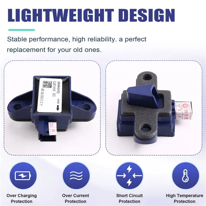 Efficientt-A2128205026 Car Front Left Door Sensor Door Impact Sensor For Mercedes Benz CLS350 CLS400 CLS550 CLS63 AMG S 2012-201