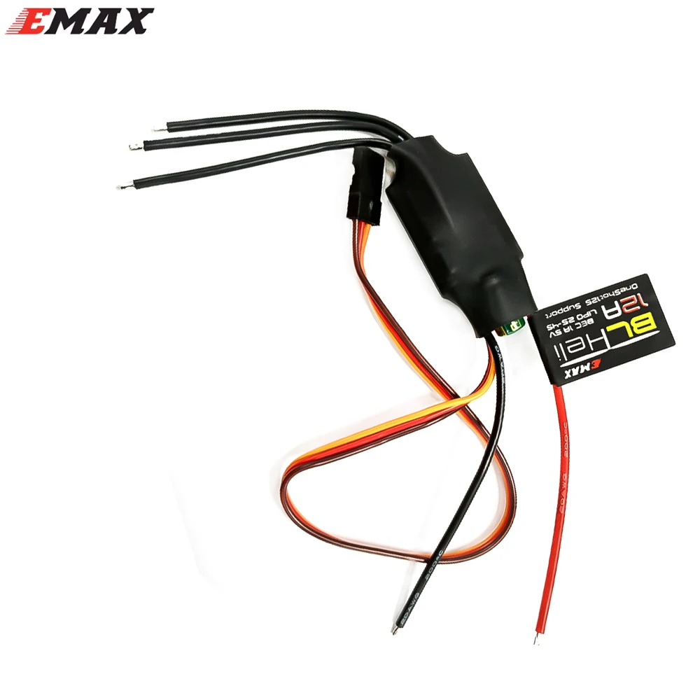 EMAX BLHeli 80A 60A 50A 40A 30A 20A 12A Brushless ESC per RC multirotore aereo FPV ad ala fissa Drone QAV250 QAV210 parti fai da te