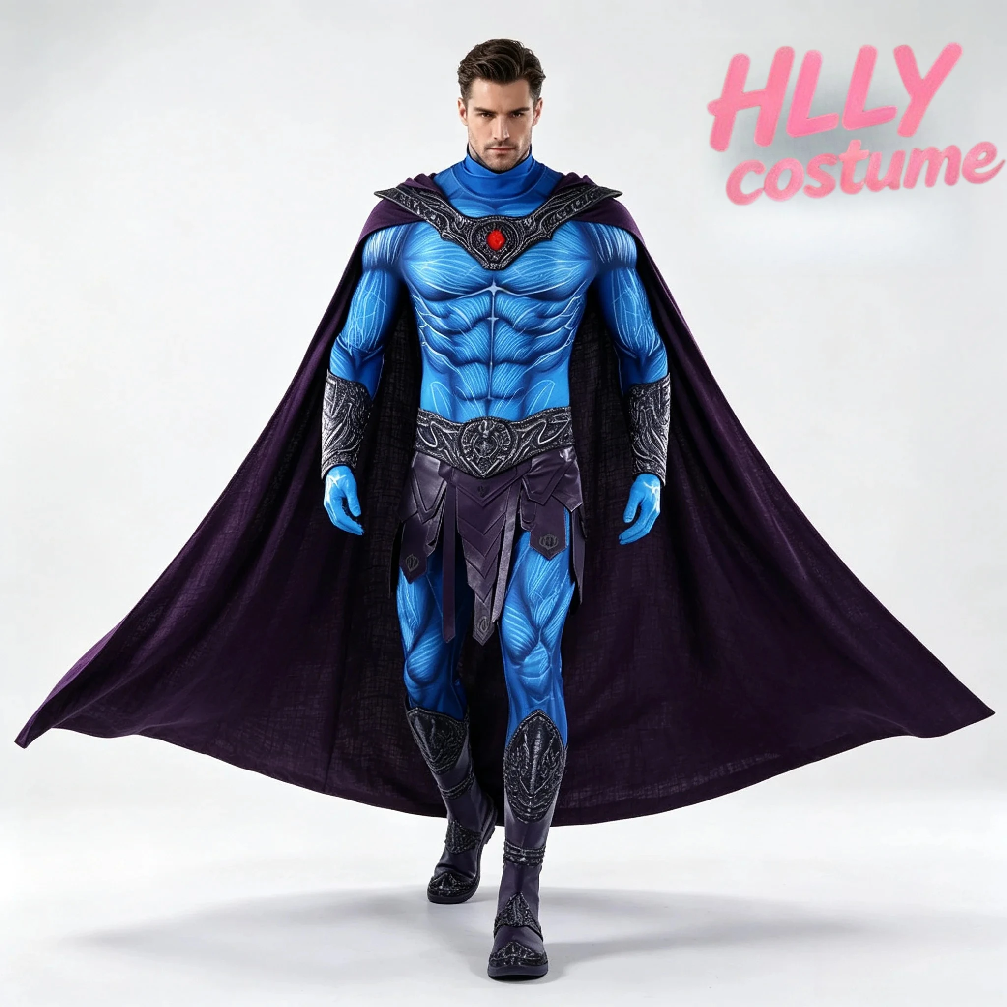 Anime Skeletor Cosplay Kostüm Uniform Halloween Herren Karneval Party Weihnachten Rollenspiel Kleidung