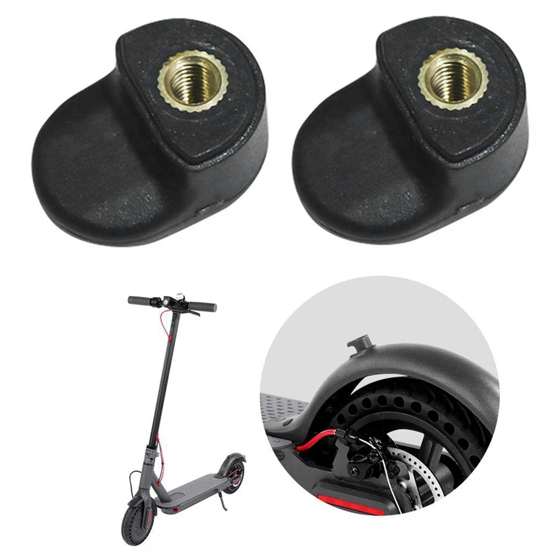 Garde-boue arrière pour trottinette électrique Xiaomi ata jia M365, 4 pièces, couleur noire