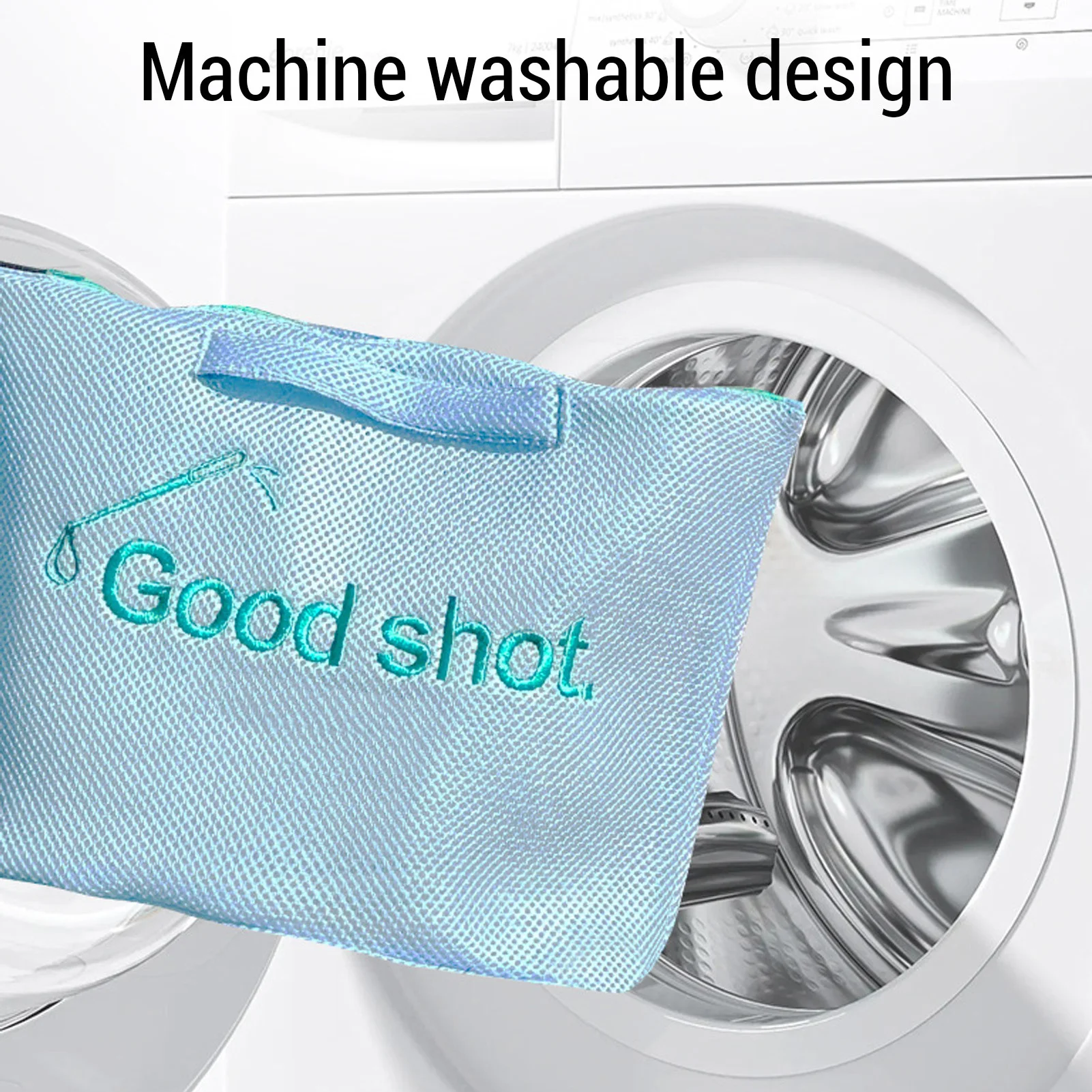 حقيبة غسيل ذات سعة كبيرة محمولة وقابلة للغسل من البوليستر حقيبة تنظيم الملابس القذرة للمنزل في الهواء الطلق