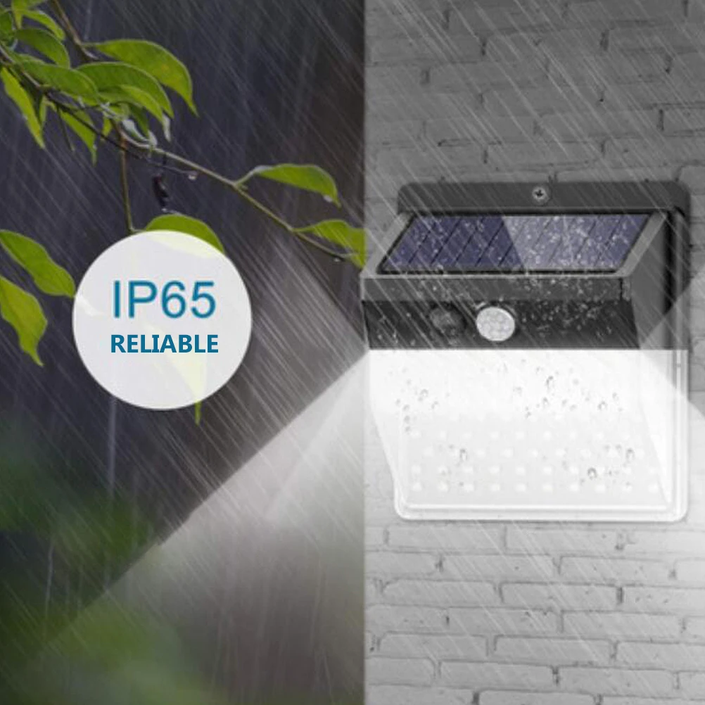 

1pcs Solar Sensor Wall Light Outdoor Motion Garden Solar Lights 3 Modes Dim Strong Corridor Balcony Lamps