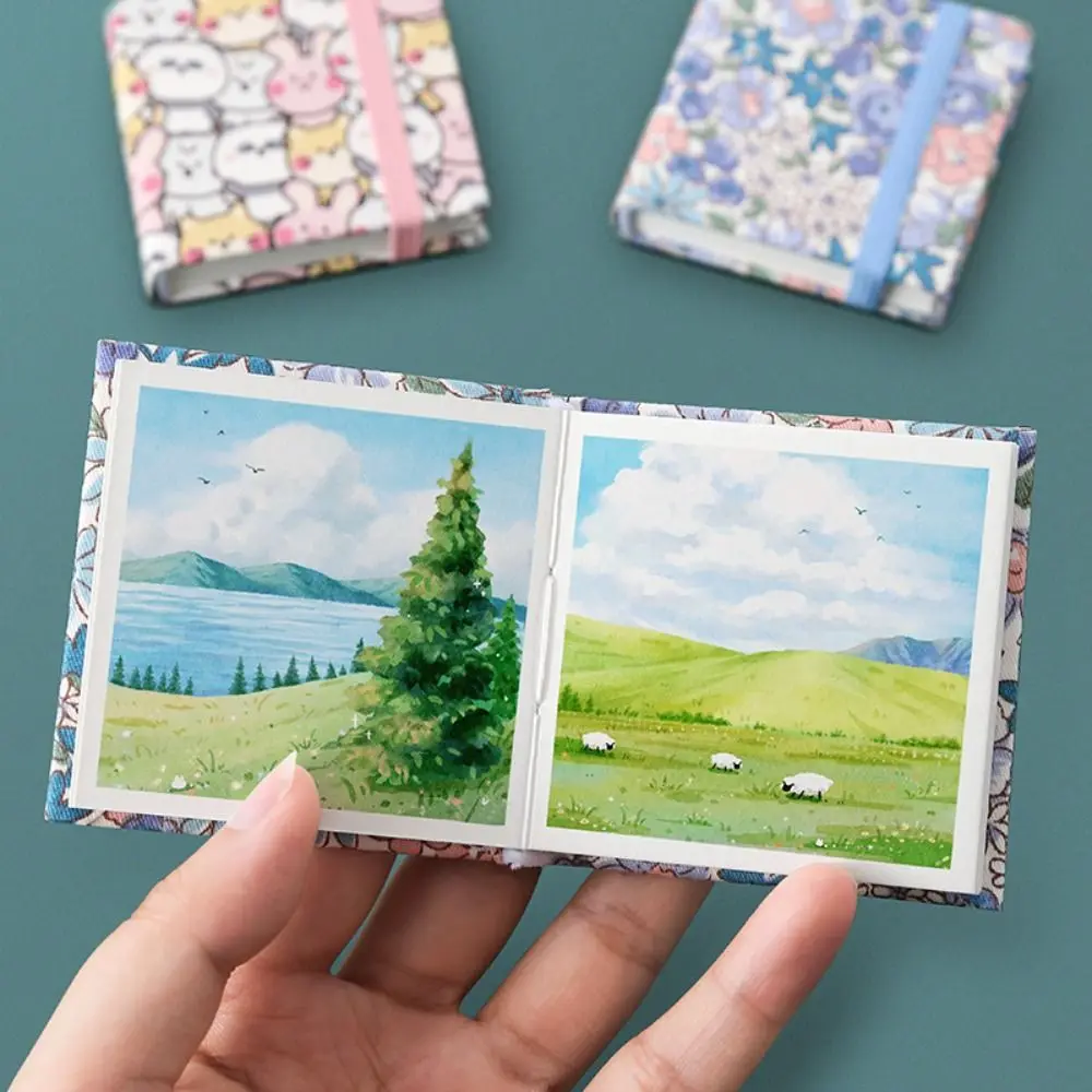 Nouveau Mini papier aquarelle fournitures d'art peinture aquarelle livre croquis papier voyage