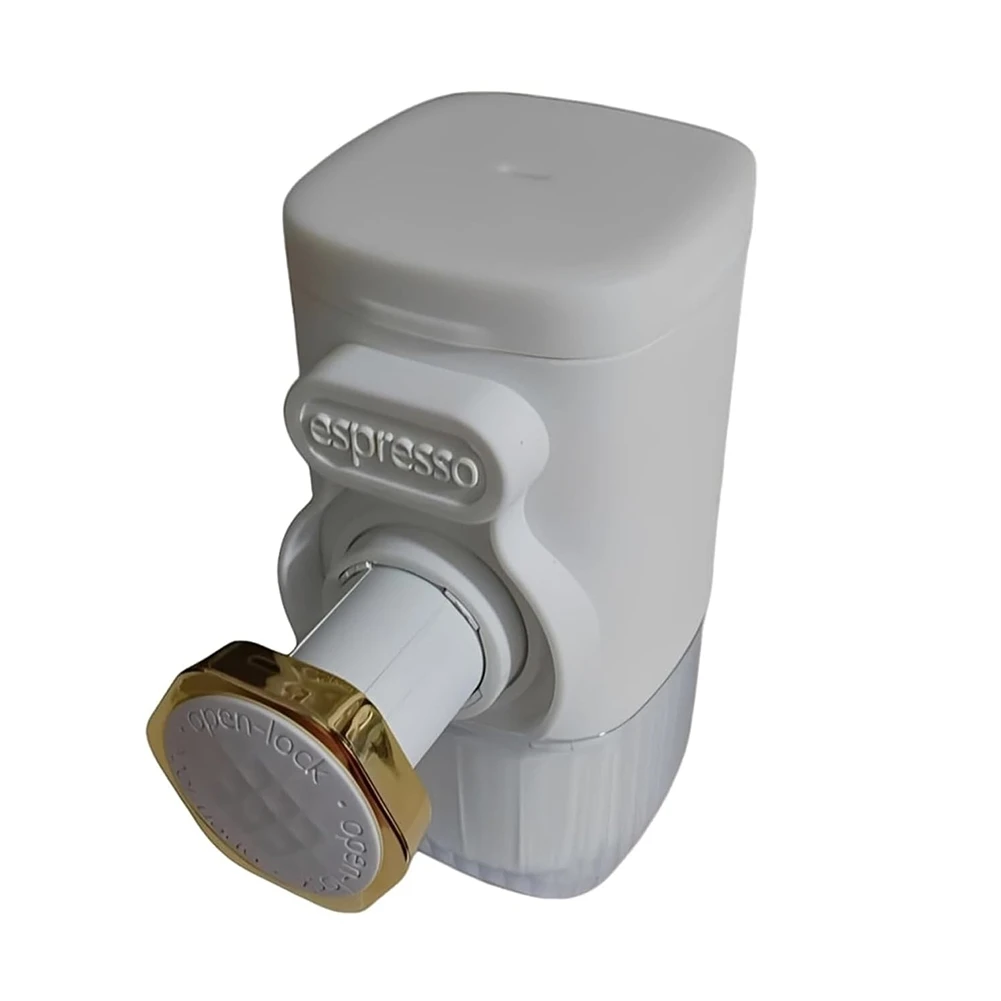 BHTS-Compact And Portable Manual Mini Coffee Maker, No Power Required, Works For Capsule Coffee Or Coffee Powder