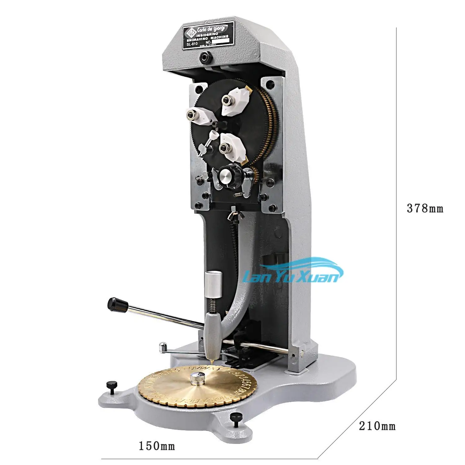 Jewelry Tools Brass Inside Ring Engraving Machine