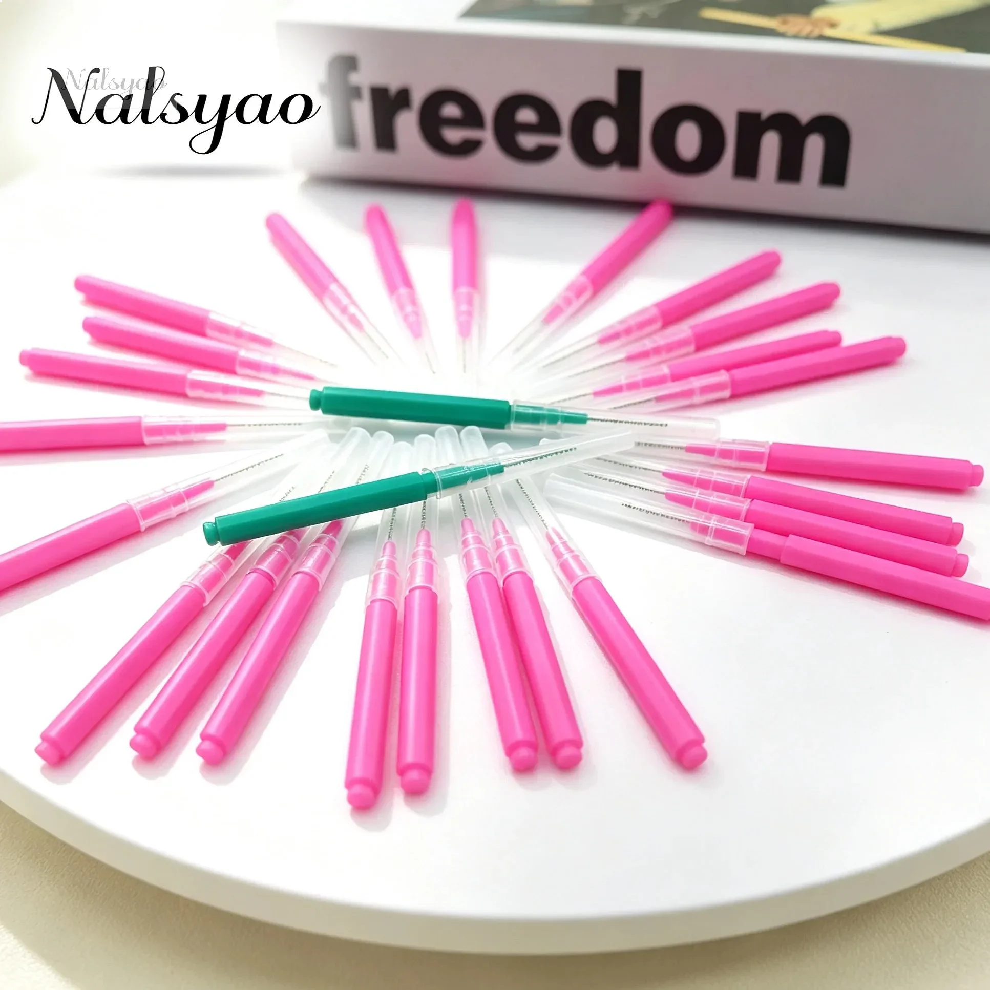 Interdental Brush 20Pcs Clean Tooth Gap Braces Orthodontic Brush Interdental Cleaner Teeth Care