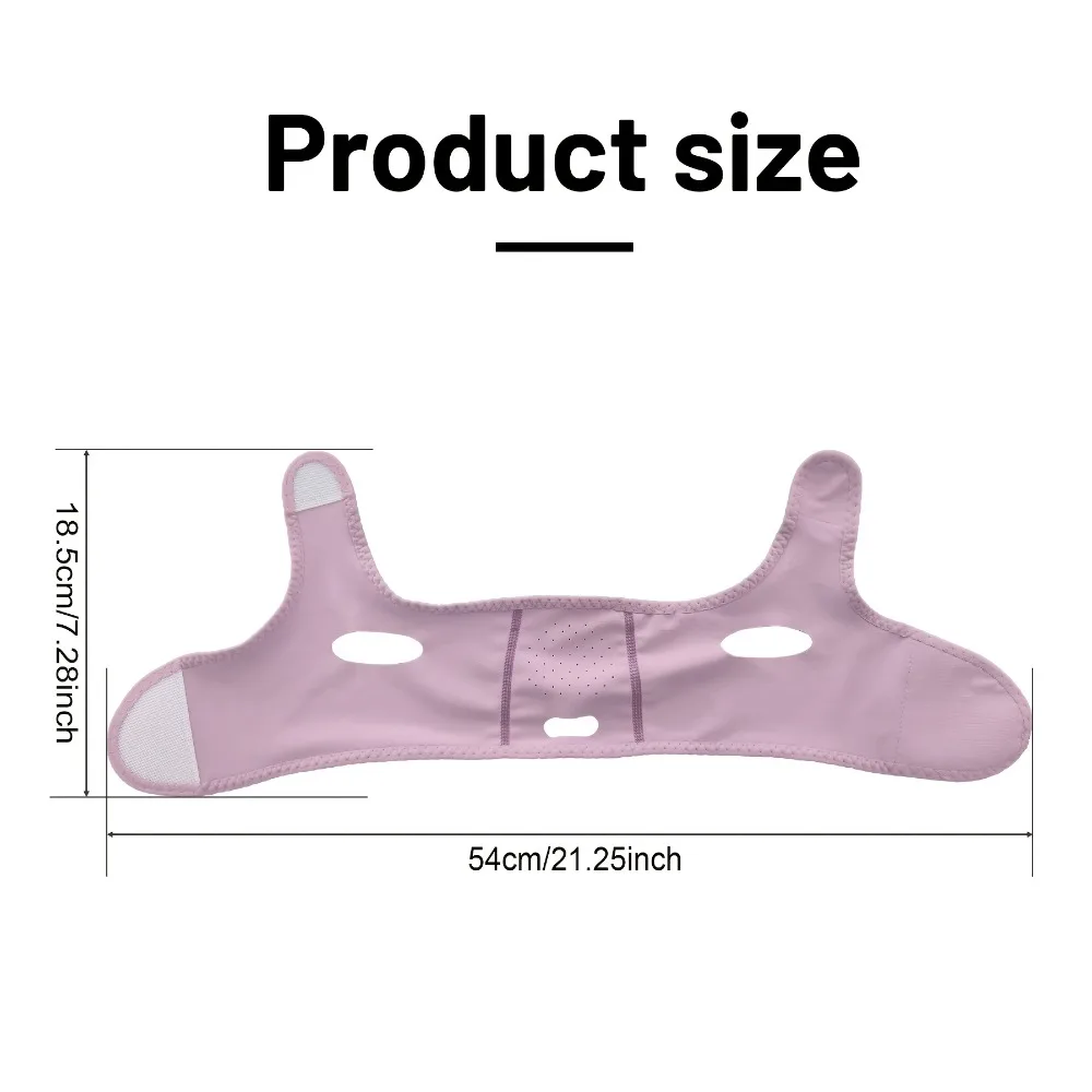 สายรัดยกกระชับใบหน้าสำหรับผู้หญิง ลดเหนียง กระชับใบหน้า สายรัดปรับรูปหน้าวีไลน์ ลดริ้วรอย สายรัดนวดหน้า อุปกรณ์ดูแลผิว