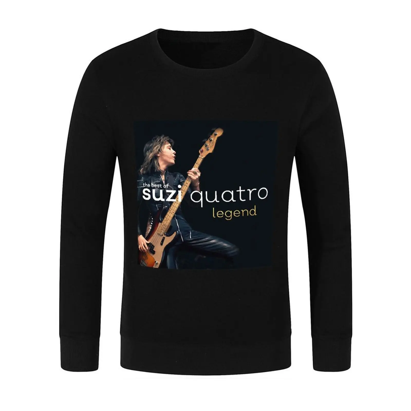 suzi quatro legend Pullover men's clothes men's coat anime clothing korean clothes oversize sweatshirts