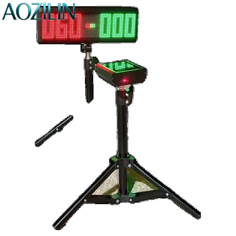 AOZILIN DigitalJump Rope Counter Timer Athletic Fitness Tester For School Sports Exam Sports Day Competition Count Timing Device