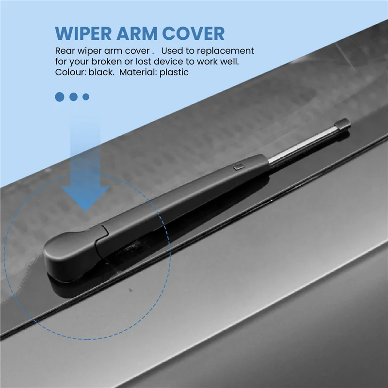 دقيقة 2 حزمة النافذة الخلفية ممسحة غطاء للذراع غطاء 5K6955435 5K6955427A ل- أطلس 2018-2019