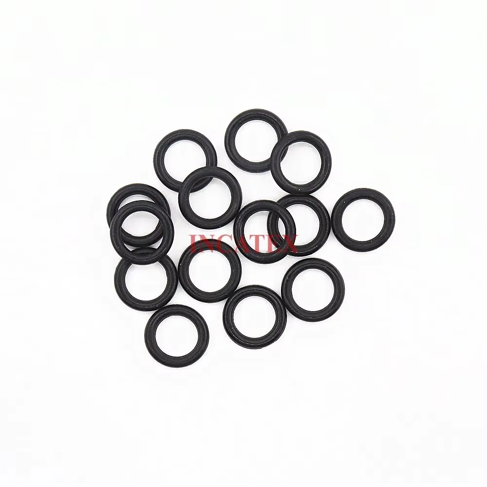 

100 шт. KF232130 KF232120 A9014055 Запасные части для вышивальной машины Barudan хорошего качества, черное резиновое большое уплотнительное кольцо (S) (внешний 9 мм) YN