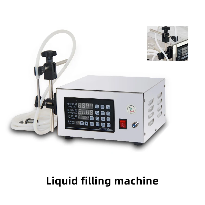 

Pneumatic liquid filling machine 5-3500 ml CNC liquid filling machine Beverage perfume juice beer automatic filling machine