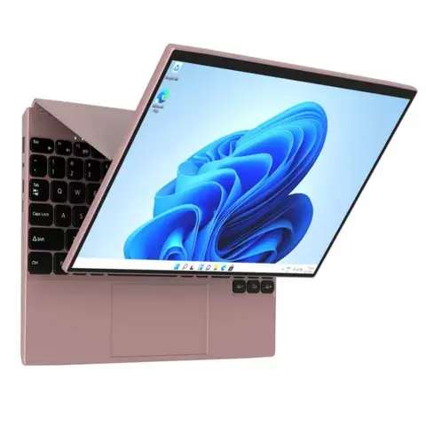 Pink Hot Selling HL140S 2 in 1 Laptop Tablet 14Inch TouchScreen Intel N95 16GB RAM 128GB - 1TB SSD Notebook PC for Business Home
