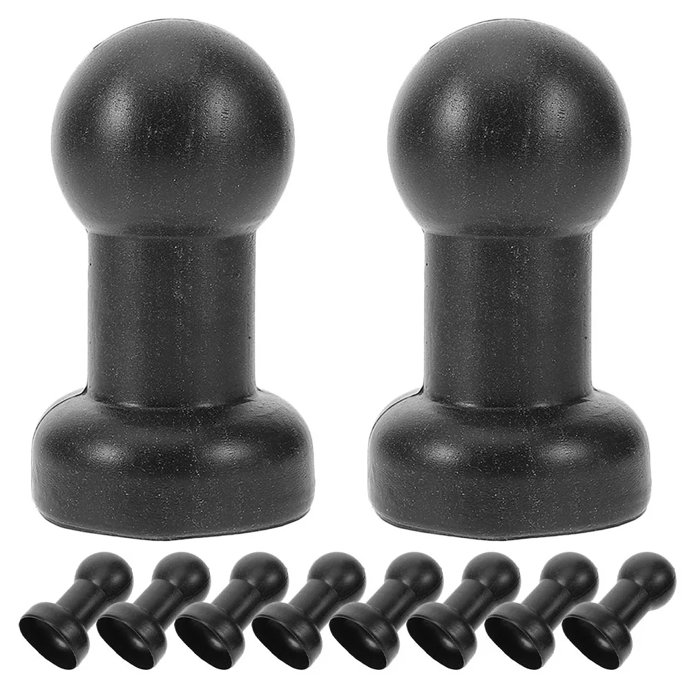 

20Pcs Trampoline Protective Caps 25Mm Diameter Plastic Ball Top Cover for Indoor Outdoor Playground Pole Safety Equipment Tubing