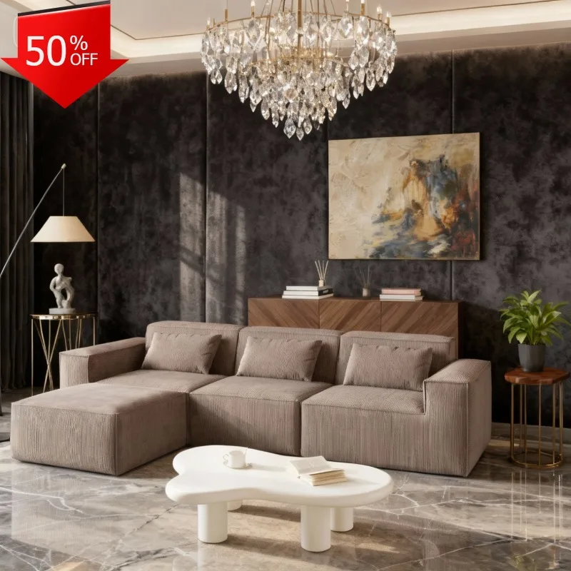 

Modular Sectional Corner Compressed Convertible Sofa Living Room Furniture Sofas in Liquidation Chair Bed Couch Home Lounge Lazy