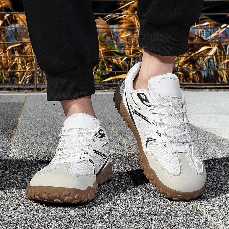 

Новые мужские и женские кроссовки с широким носком для ходьбы и бега, минималистичные, легкие и дышащие, для активного отдыха