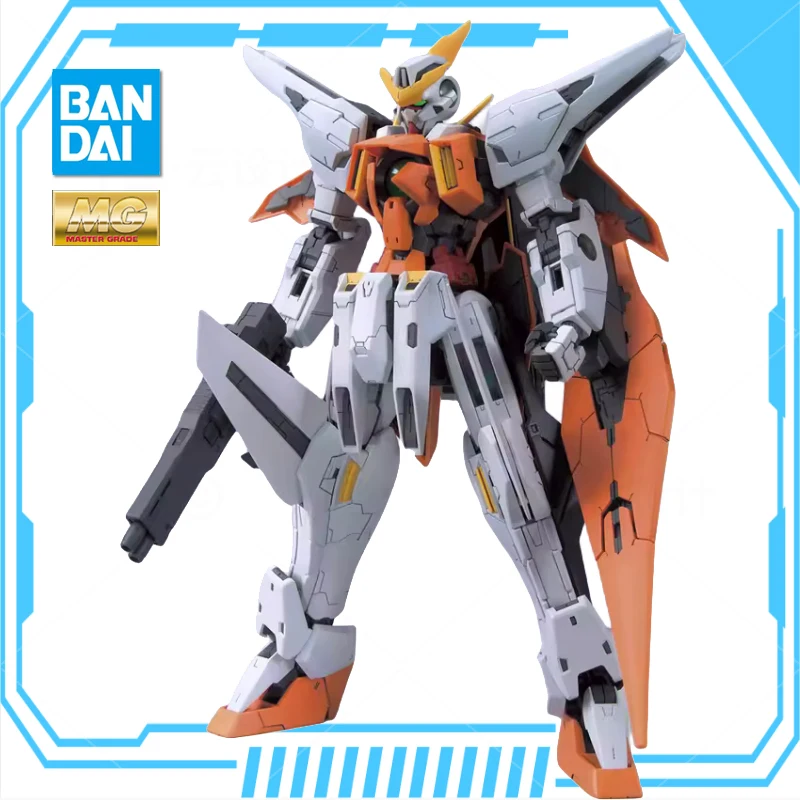 

BANDAI Anime MG 1/100 GN-003 GUNDAM Kyrios New Mobile Report Gundam Assembly Plastic Model Kit Action Toys Figures Gift