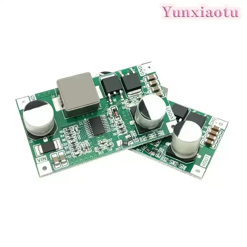 LM5122 Adjustable DC-DC Boost Converter Module, 3A High Power Step-up Converter, 12V-24V Output, Compact Design