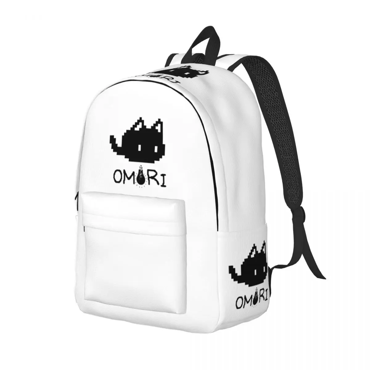 Omori-Cat Game Mochila Leve para Homens e Mulheres, Bolsa de Ombro para Computador Portátil, Mochila para Viagem, Escola Secundária, Caminhada, Viagem, Adolescente