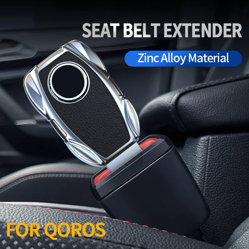 For Qoros 3 2014–2018 3 City Sedan GT Qoros 5 5S Qoros 7 Car Seat Belt Clip Buckle One Button To Release Insert Socket Extender