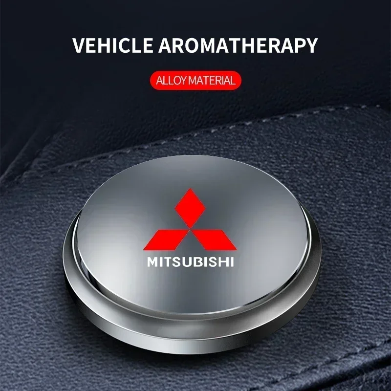 2025 For Mitsubishi Car Air Freshener New Aluminum Alloy UFO Styling Perfume For Mitsubishi Ralliart Lancer EX Outlander 3 Xl l2