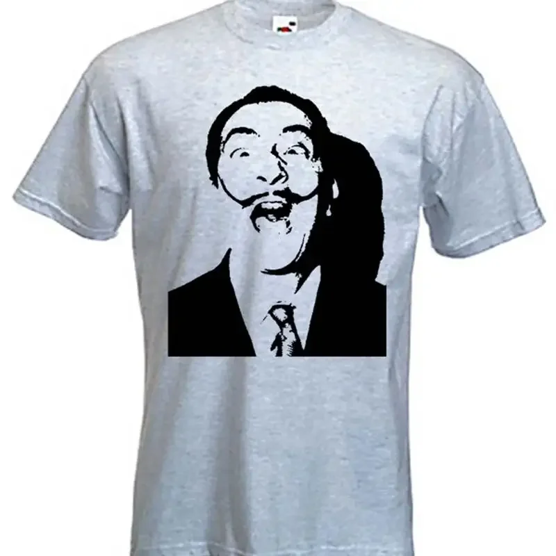 Футболка Salvador Dali в стиле сюрреализма, 9 цветов на выбор, размеры S-XXL