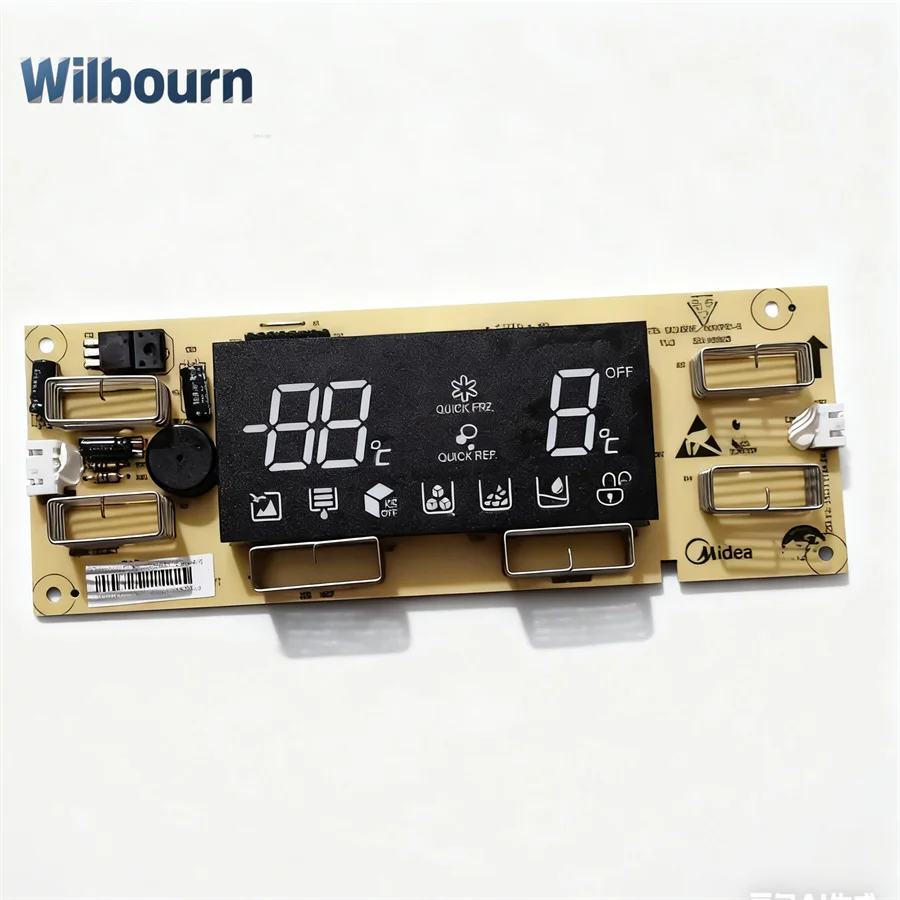

New display touch control board 17131000000097 CE-BCD505/508WE-S for Midea refrigerator freezer accessories