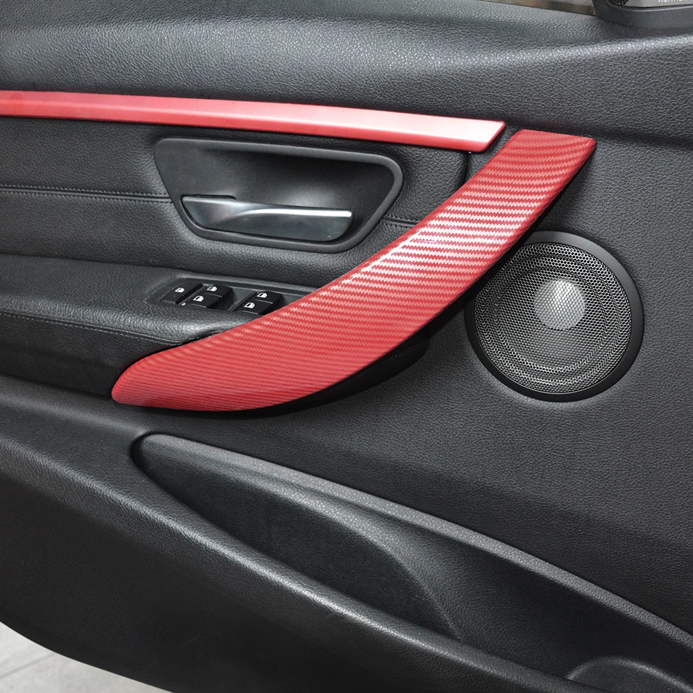 Car Inner Handle Trim Cover For BMW F30 3GT F80 F31 F32 F33 F34 F35 F36 3 4 Series Pull Handle Outer 2012-2019 Car Accessories