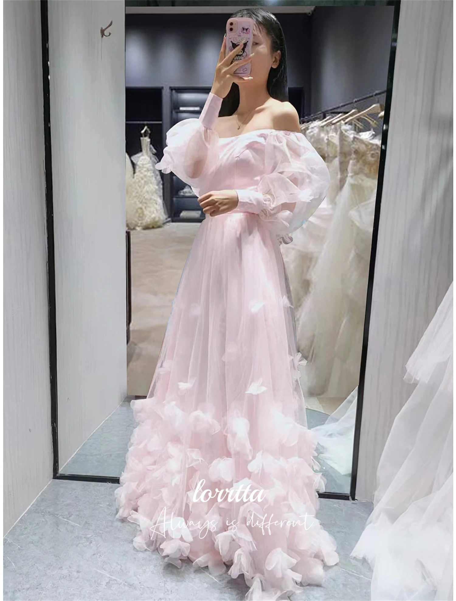 

Lorrtta Customized Evening Dresses Wedding Dress Special Occasion Dress Flower Decoration 15 Year Old Quinceanera Dresses Prom