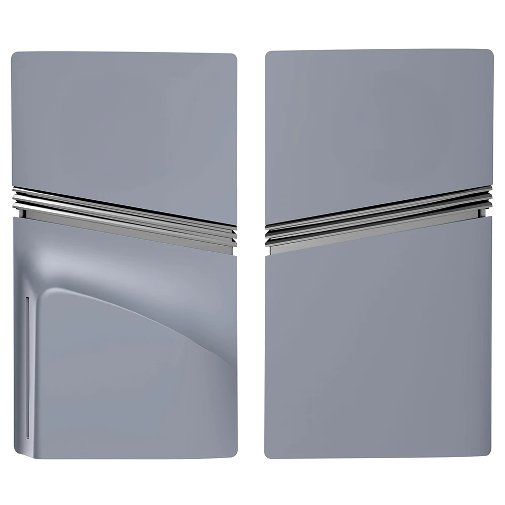 غطاء وحدة التحكم بلوحة الوجه المضادة للخدش البلاستيك قشرة صلبة لوحة جانبية شل غطاء حماية لقرص PS 5 Pro/الإصدار الرقمي