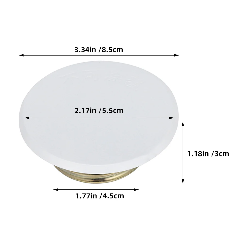 6 قطعة أخفى النار الرش يغطي غطاء السقف لوحة للمنزل مكتب مصنع الحديد ثقب دائري غطاء الرش النار #3
