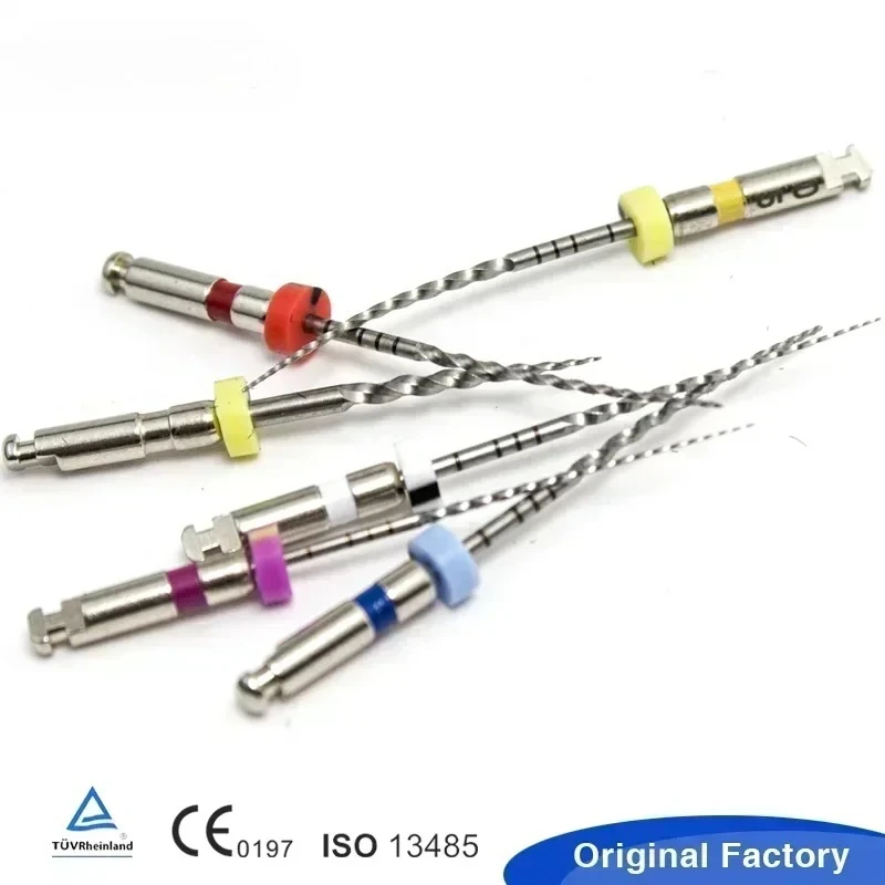 

Heat-Activated NiTi Rotary Files PLUS 6Pcs/Box Premium Anti-Broken High Toughness Endodontic Tools For Dental Doctors