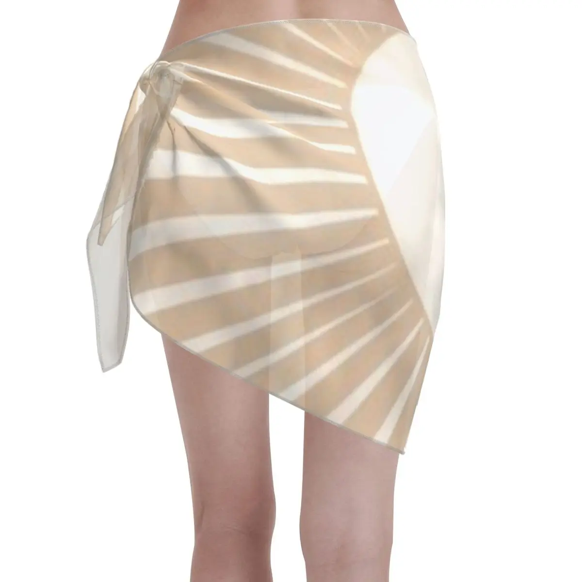 Promotion Mid Century Modern Sun Women's Beach Wrap SkirtYacht Party Beach Pareo Wrap