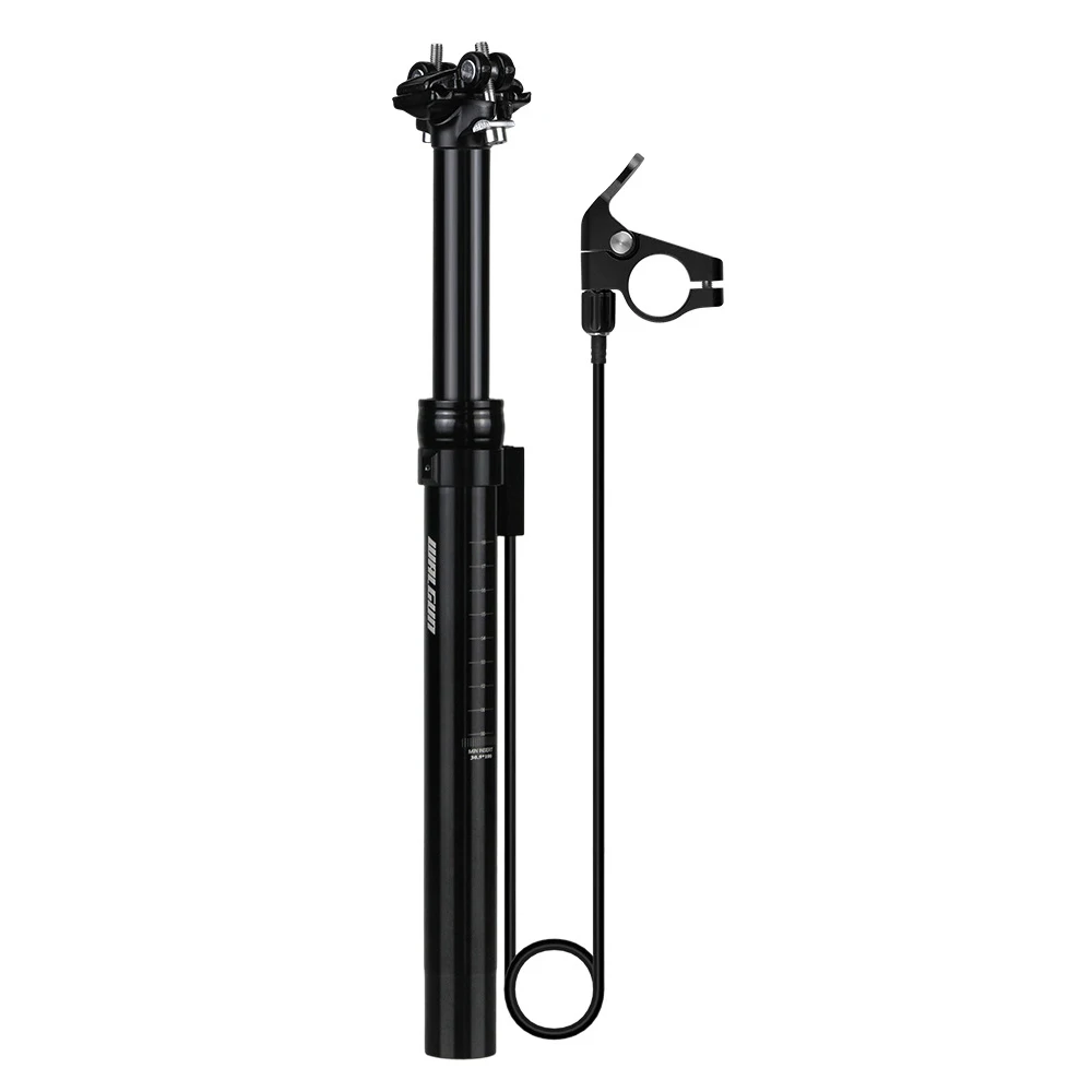 AliExpress WALGUN Walgun 27A Wire Control Telescopic Seatpost for MTB Road Bike 30.9mm 31.6mm Dropper Seat Post Tube Retractable Bicycle Parts