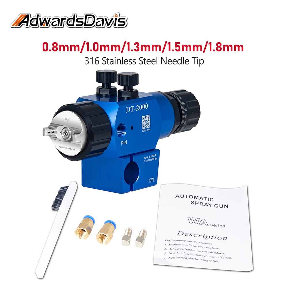 

New DT-2000 Automatic Spray Tools Special Paint Spraying Tool For Assembly Line Reciprocating Machine 1.0 1.3mm Spray Distance