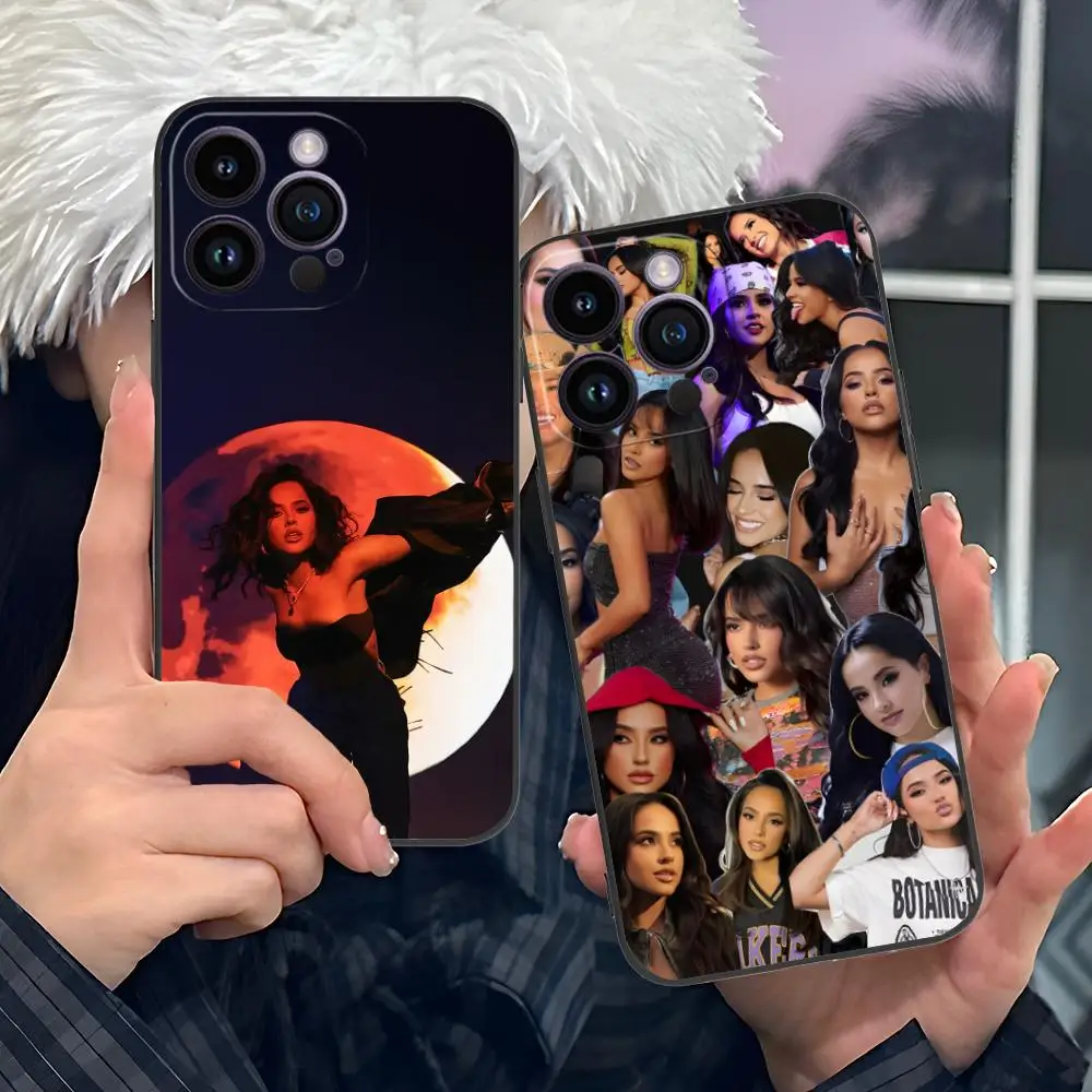 

Модный чехол для мобильного телефона Becky G для iPhone 17, 16, 15, 14, 13, 12, 11 X XR XS 8 7 Pro Max Plus, мини-цветный чехол, довольно роскошный чехол