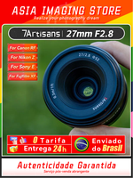 【 Do Brasil 】  7Artisans AF 27mm F2.8 APS-C Mirrorless Camera Autofocus Lens for Sony ZVE-10 ZVE10 A6400 A6600 27 2.8 7 Artisans