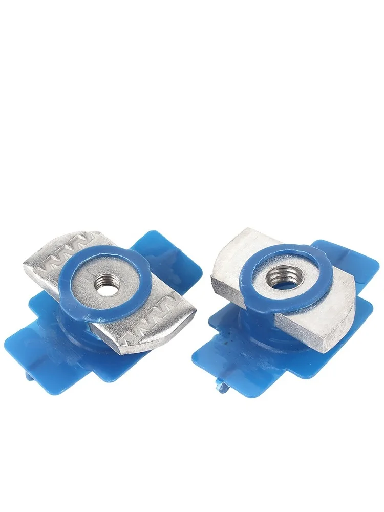M6 M8 M10 M12 304 Stainless Steel Spring Nut Block / Plastic Wing Nut Pressing Block / Diamond Rectangular